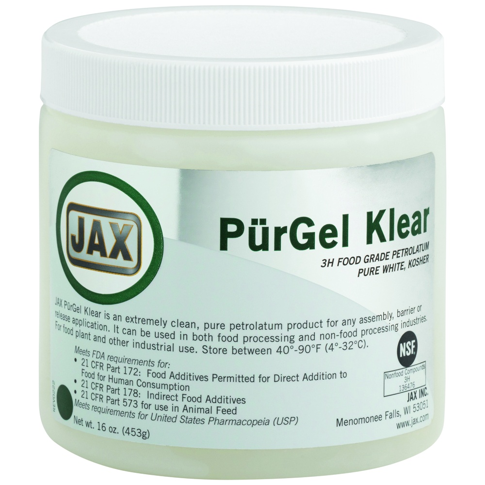 JAX PürGel Klear Food Grade Petrolatum