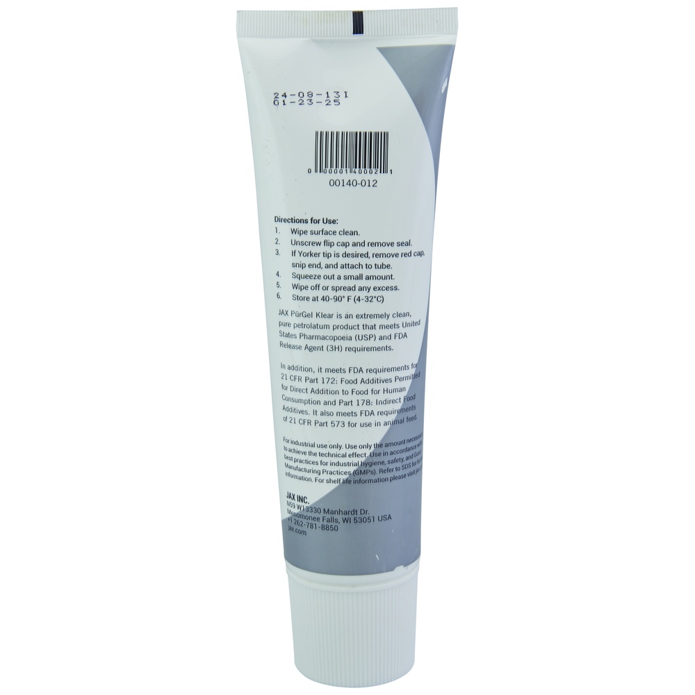 JAX PürGel Klear Food Grade Petrolatum