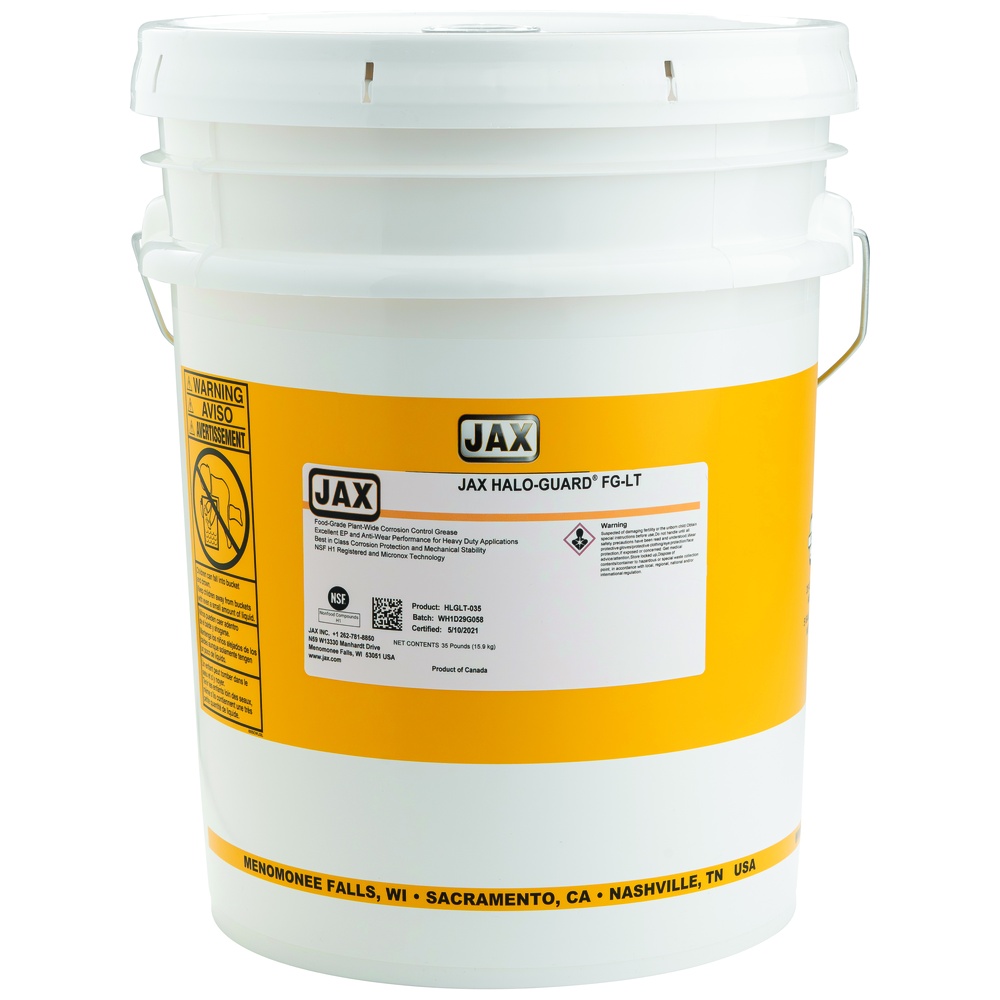 JAX Halo-Guard® FG-LT - Premium NSF H1 Food Grade Grease