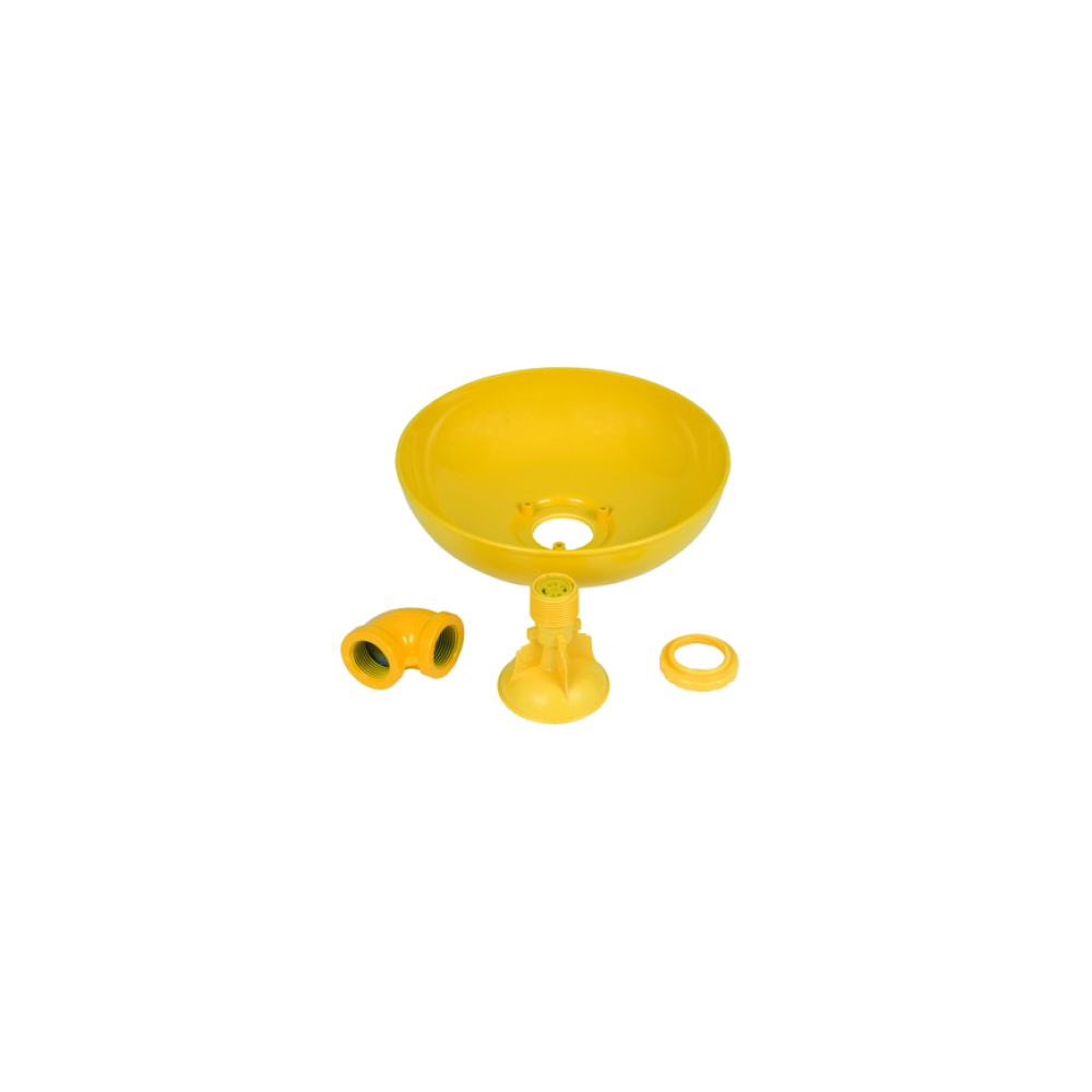 Bradley S24-195 Plastic Shroud with Ring for SpinTec Shower Head, Yellow