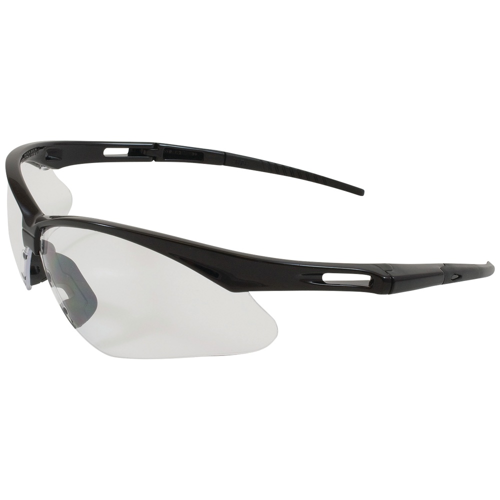 PIP Anser™ Safety Glasses, Semi-Rimless, Anti-Scratch, Anti-Fog, Black Frame