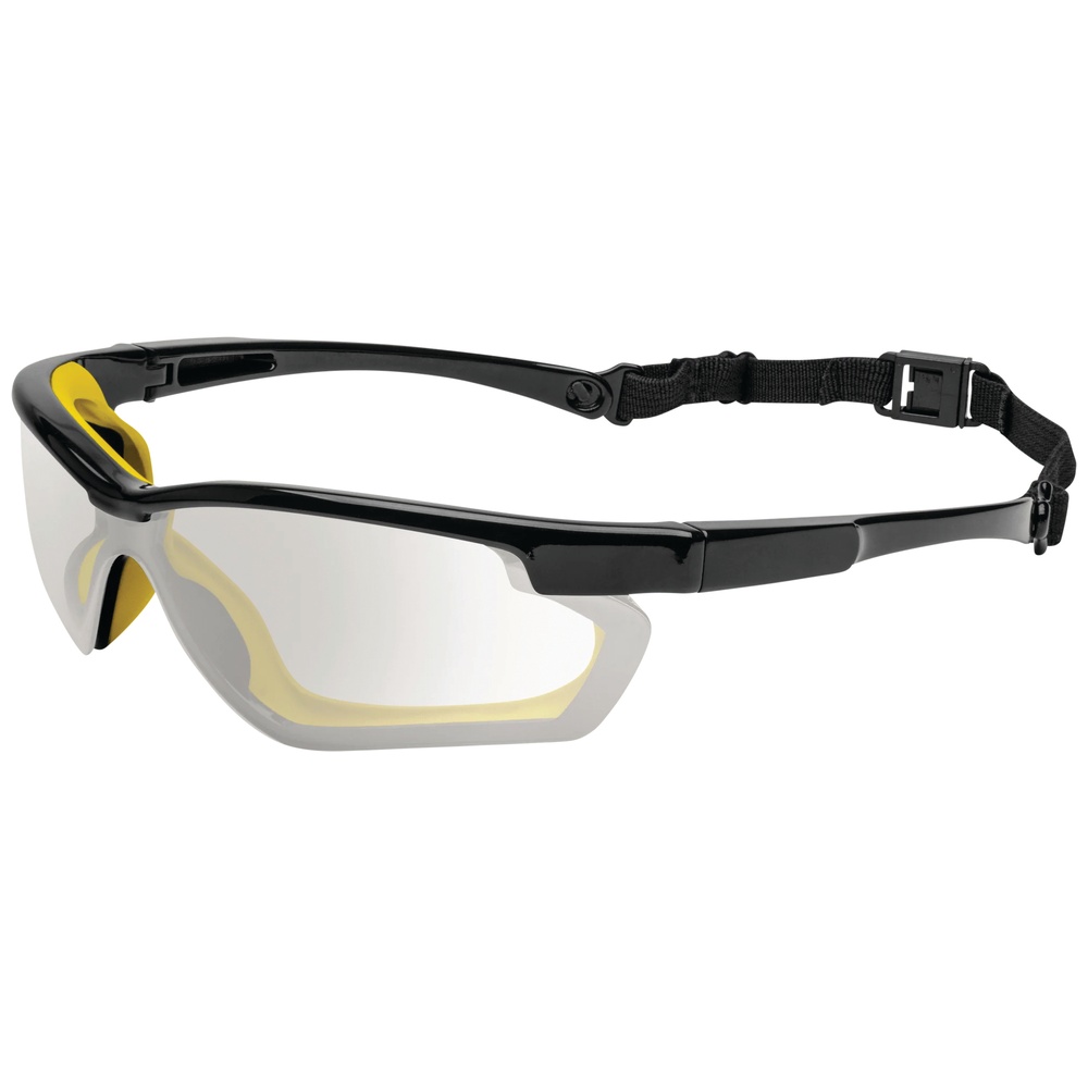 Ironwear 3027 Slice Safety Glasses with Rubber Gasket, Anti-Fog, Mirror Lens
