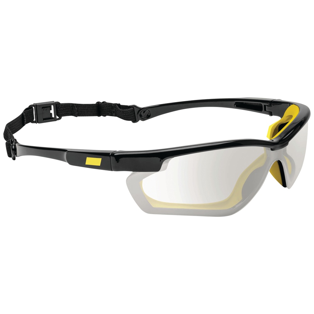 Ironwear 3027 Slice Safety Glasses with Rubber Gasket, Anti-Fog, Mirror Lens