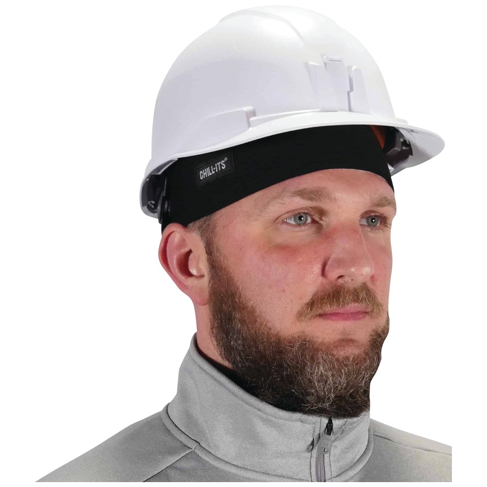 Ergodyne Chill-Its 6630 High-Performance Skull Cap with Terry Cloth Sweatband