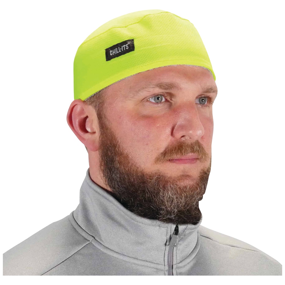 Ergodyne Chill-Its 6630 High-Performance Skull Cap with Terry Cloth Sweatband