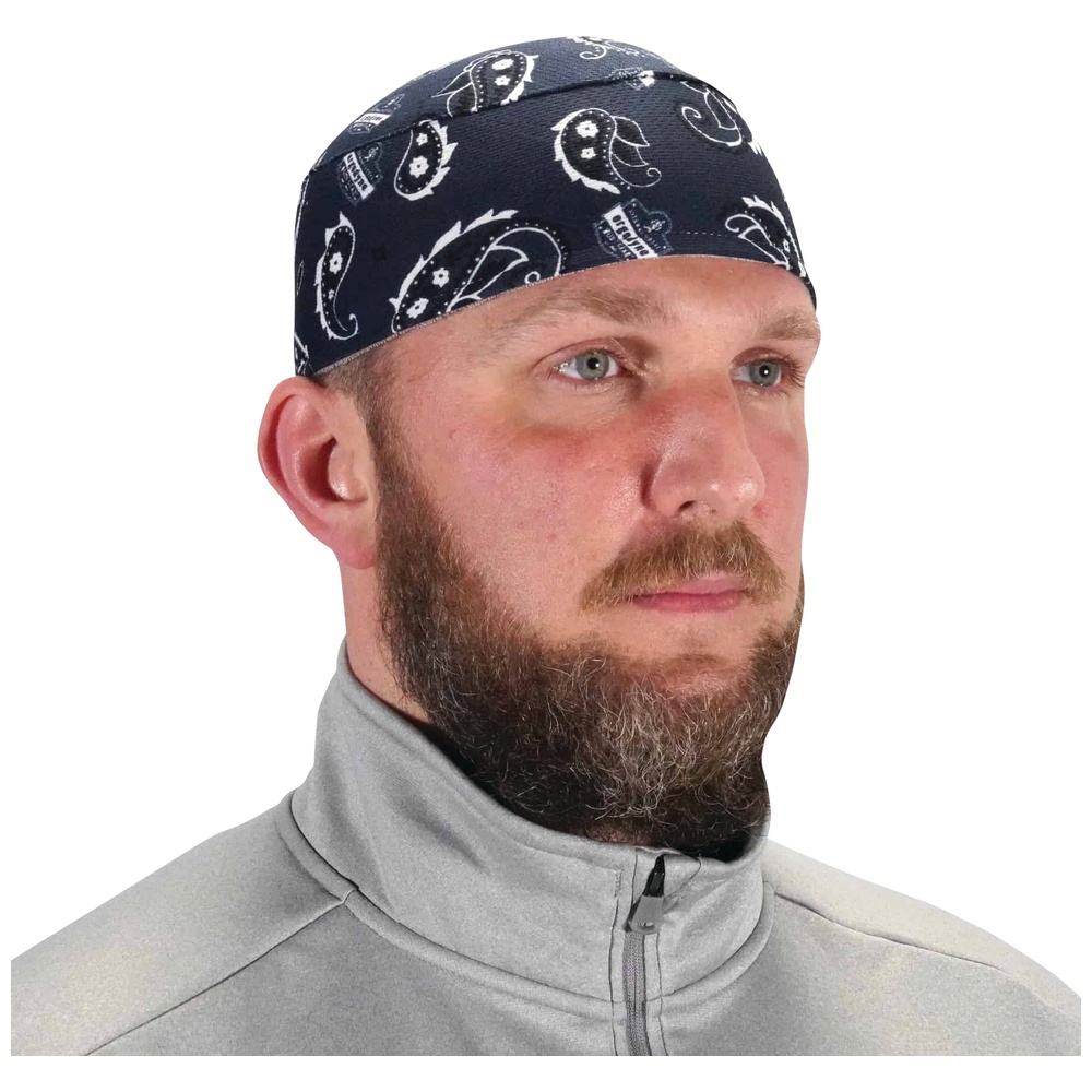 Ergodyne Chill-Its 6630 High-Performance Skull Cap with Terry Cloth Sweatband