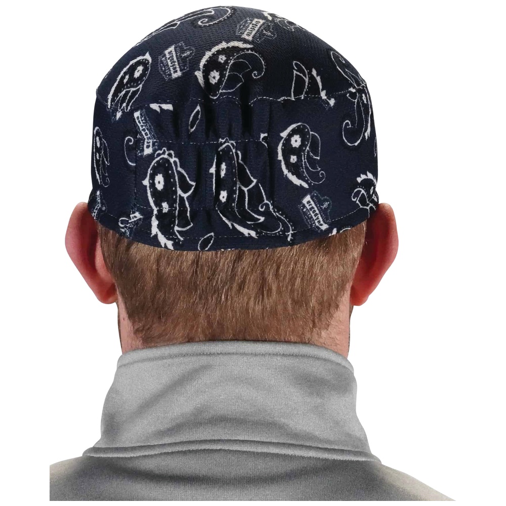 Ergodyne Chill-Its 6630 High-Performance Skull Cap with Terry Cloth Sweatband