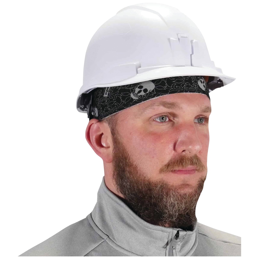 Ergodyne Chill-Its 6630 High-Performance Skull Cap with Terry Cloth Sweatband