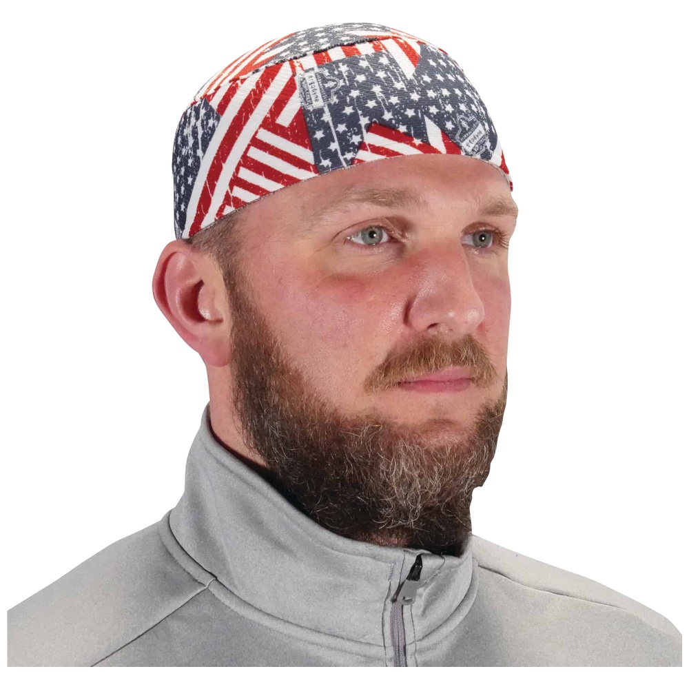 Ergodyne Chill-Its 6630 High-Performance Skull Cap with Terry Cloth Sweatband