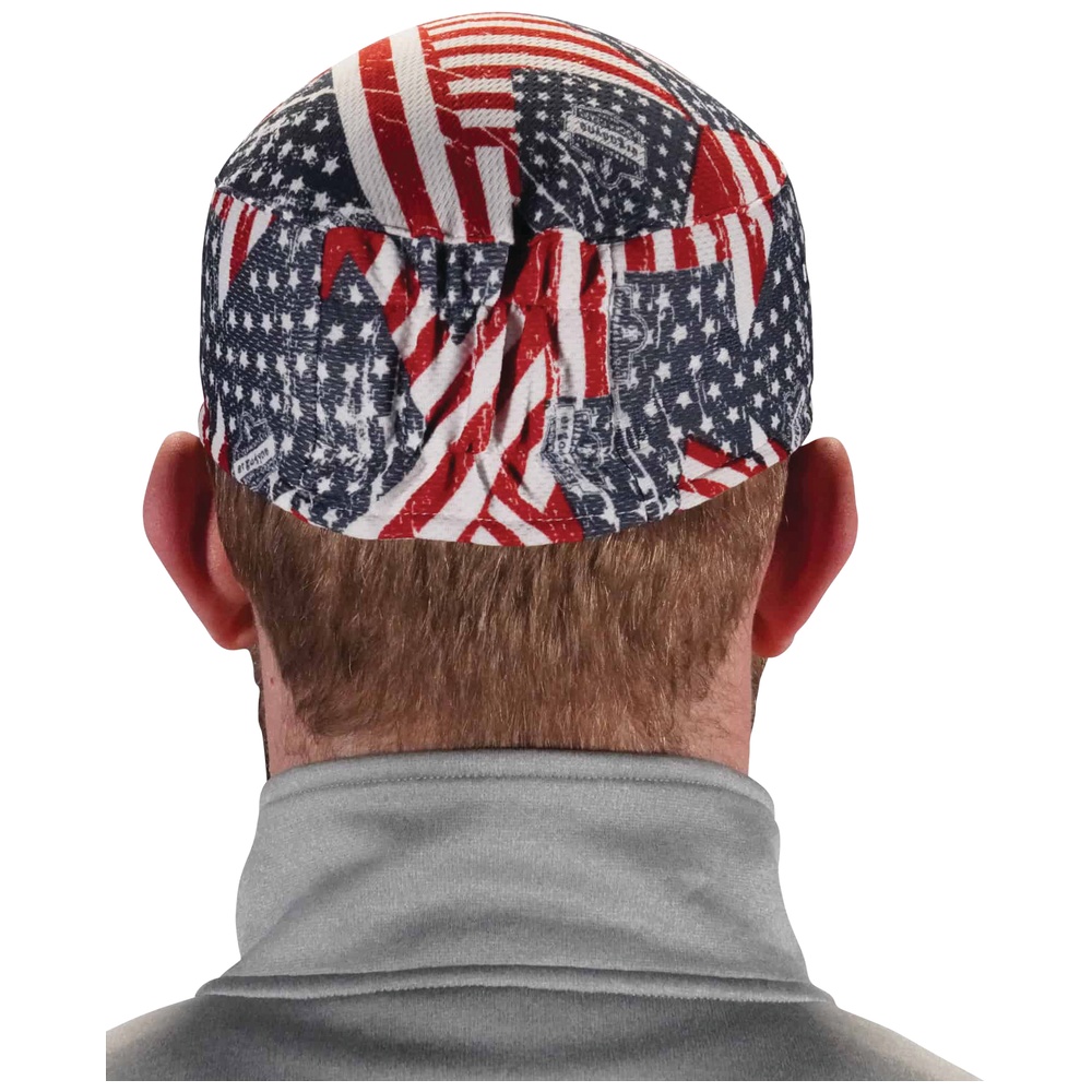 Ergodyne Chill-Its 6630 High-Performance Skull Cap with Terry Cloth Sweatband