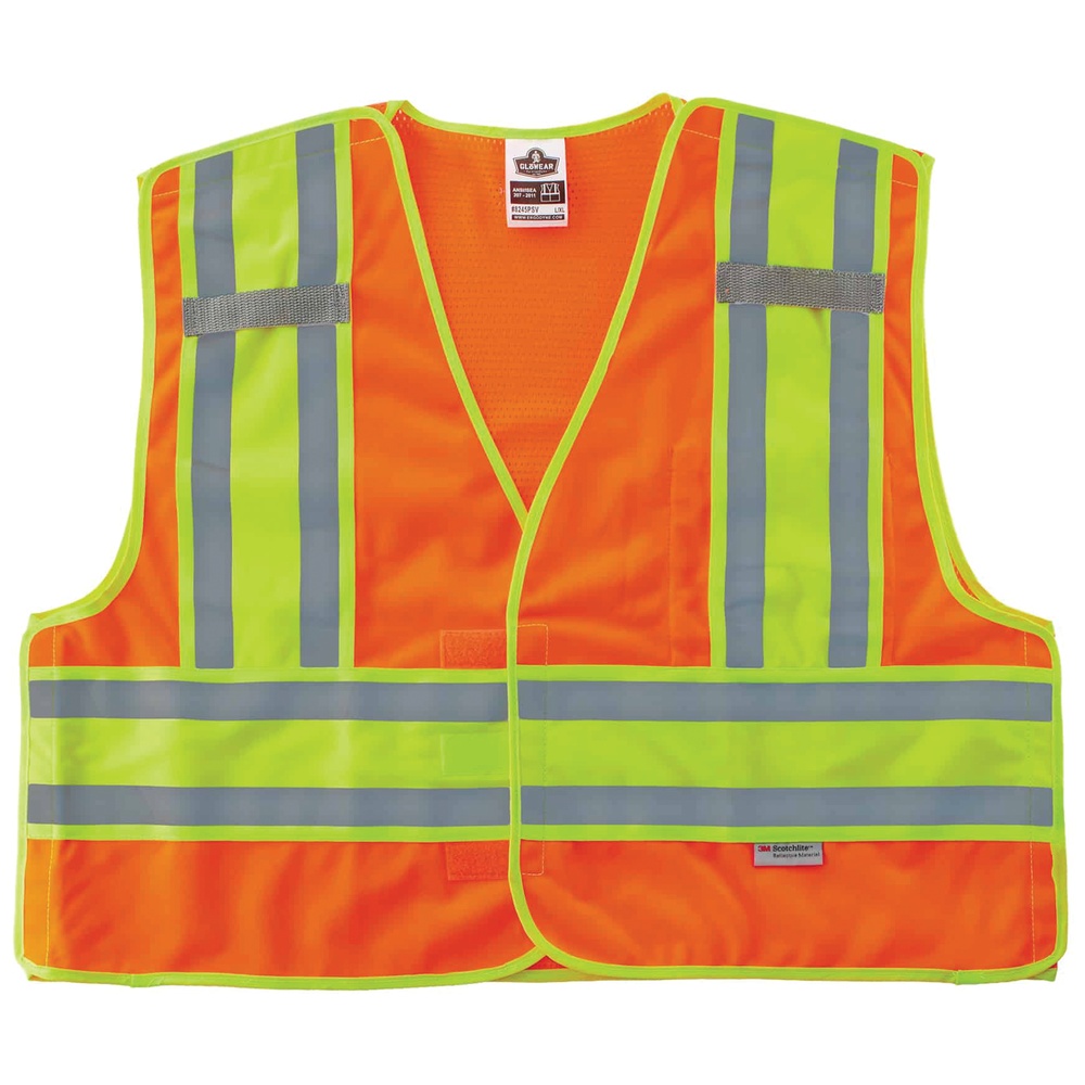 Ergodyne GloWear 8245PSV Two-Tone Hi-Vis Public Safety Vest