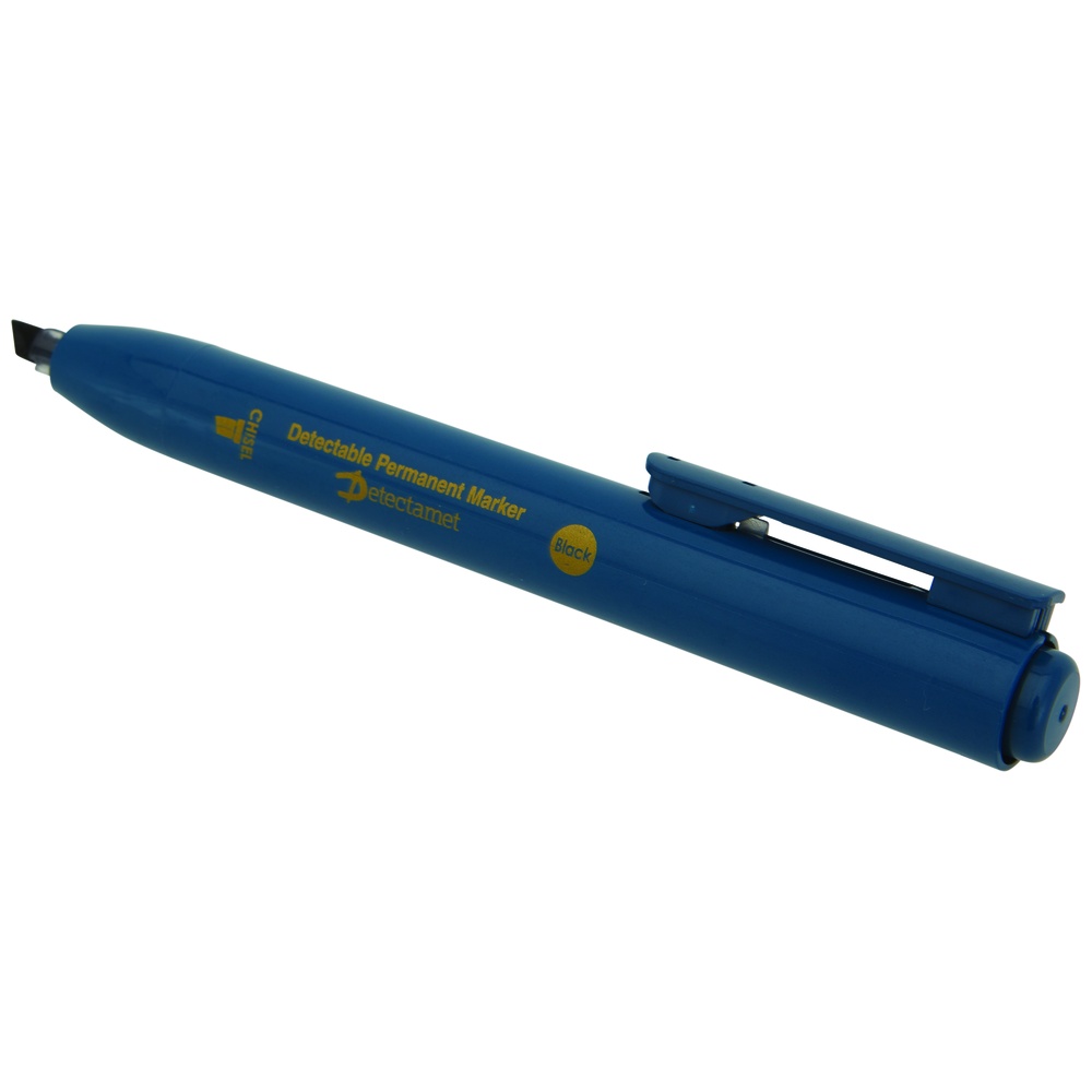 Detectamet Detectable Permanent Marker, Retractable 10 Pack