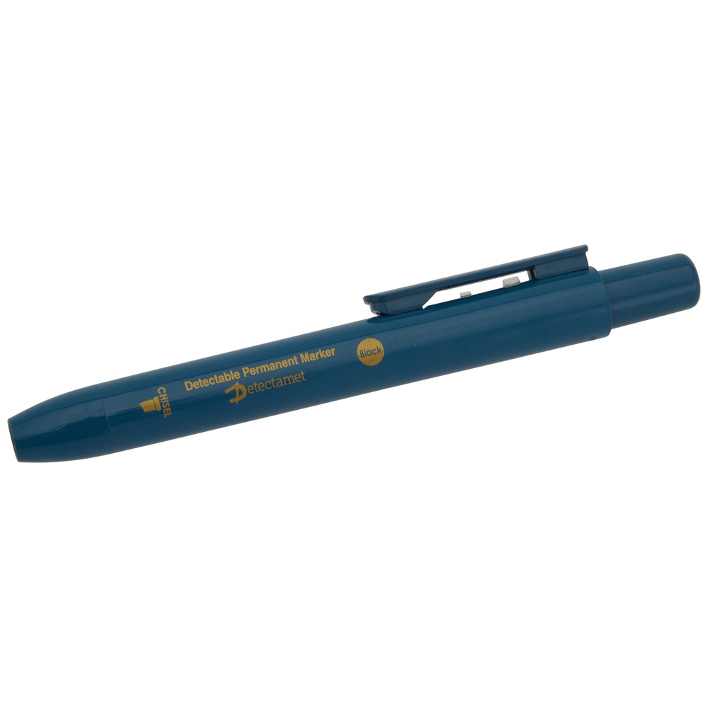 Detectamet Detectable Permanent Marker, Retractable 10 Pack