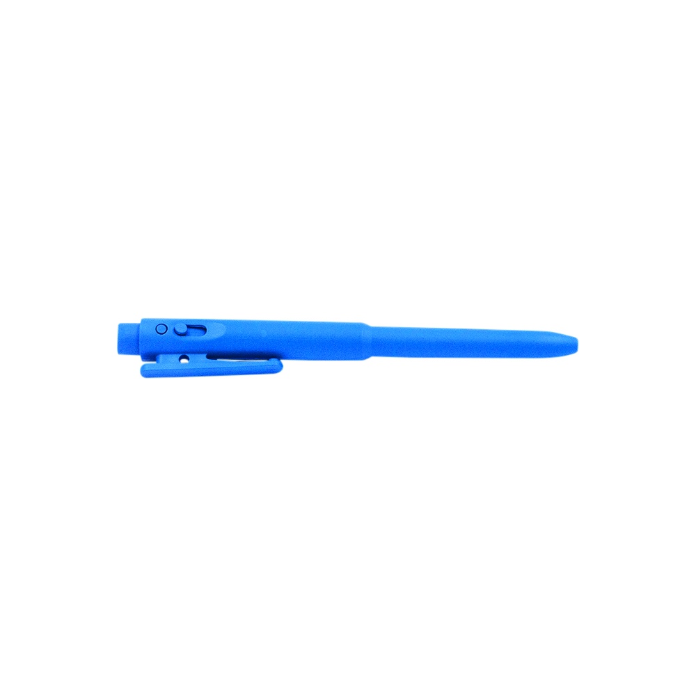 DetectaPro Metal Detectable Retractable Clip Pen, Blue Ink