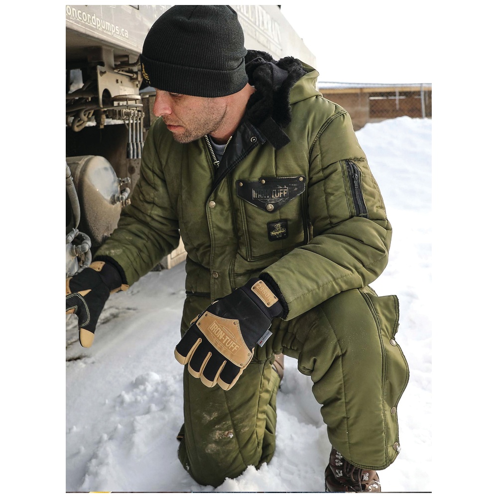 RefrigiWear Iron-Tuff® Coveralls with Hood