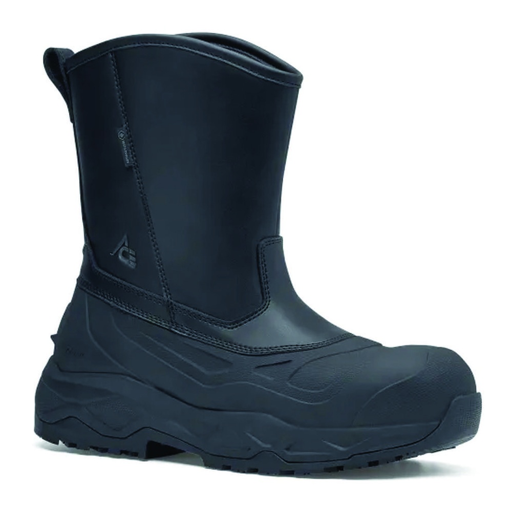 Shoes for Crews Fargo II Pull-On Boots, Composite Toe, Black