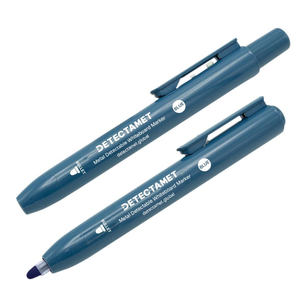 Detectamet Detectable Whiteboard Marker, Retractable 10 Pack