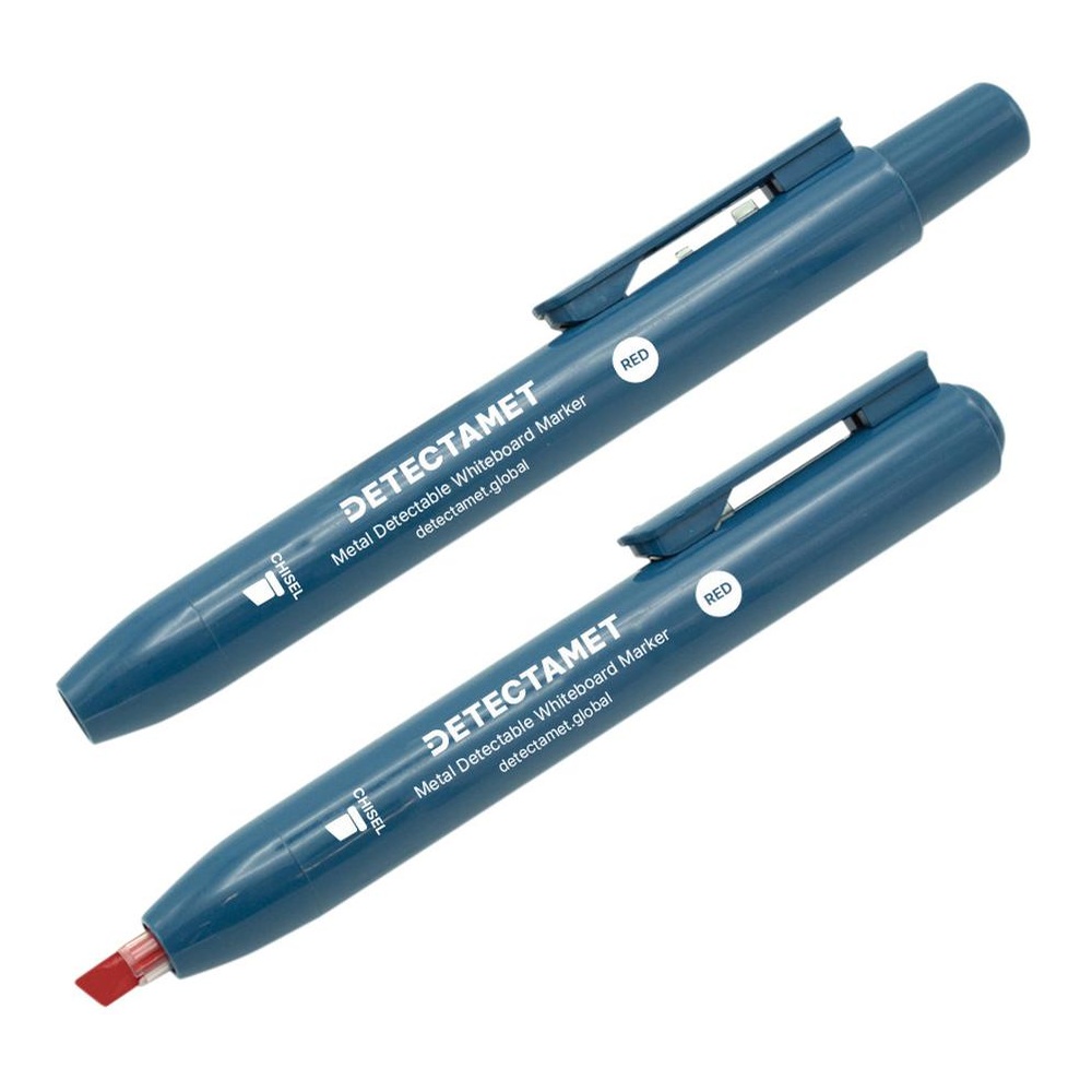 Detectamet Detectable Whiteboard Marker, Retractable 10 Pack