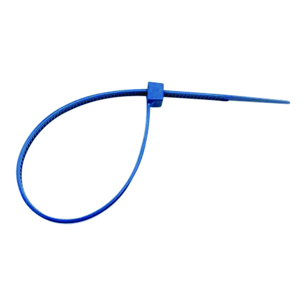 Detectamet Metal Detectable Zip Ties, Pack of 100