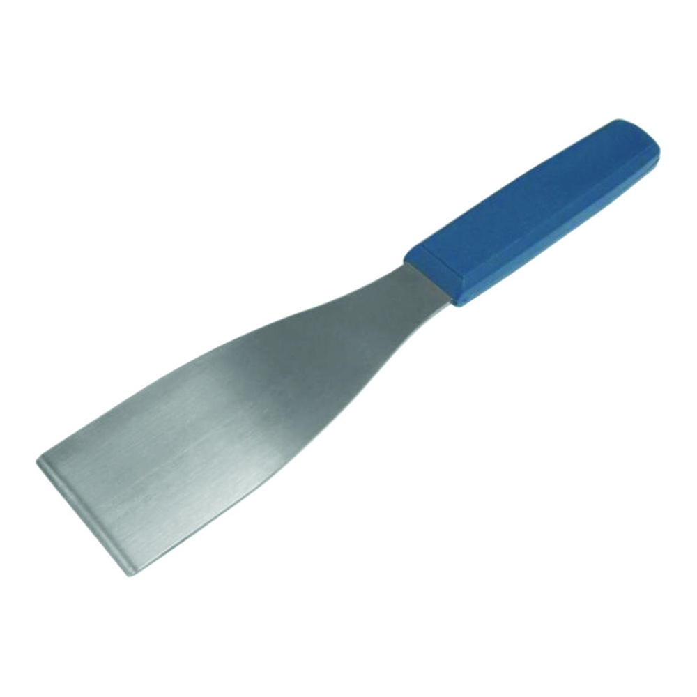 Detectamet Metal Detectable Stainless Steel Scraper, Blue Handle