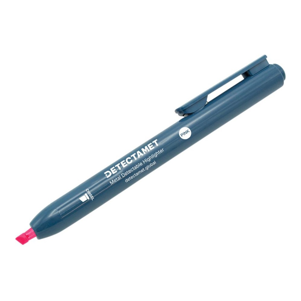 Detectamet Detectable Highlighter, Retractable 5 Pack