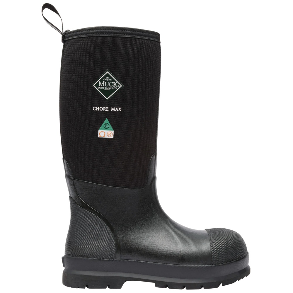 Muck Men's Composite Toe Chore Max Tall Boot, Black