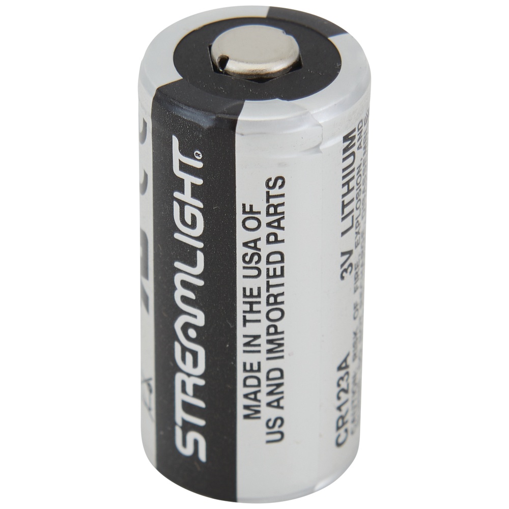 Streamlight Replacement Batteries, Lithium-Ion, CR123A
