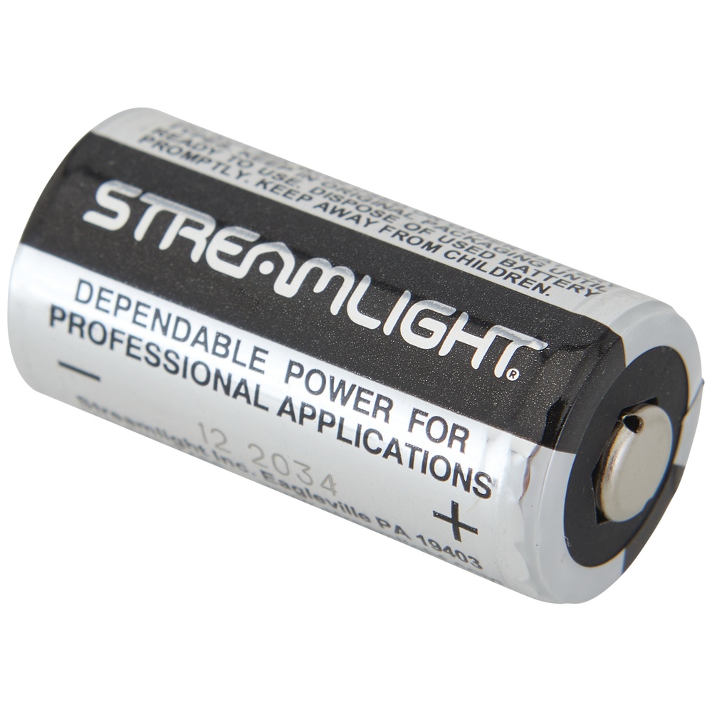Streamlight Replacement Batteries, Lithium-Ion, CR123A