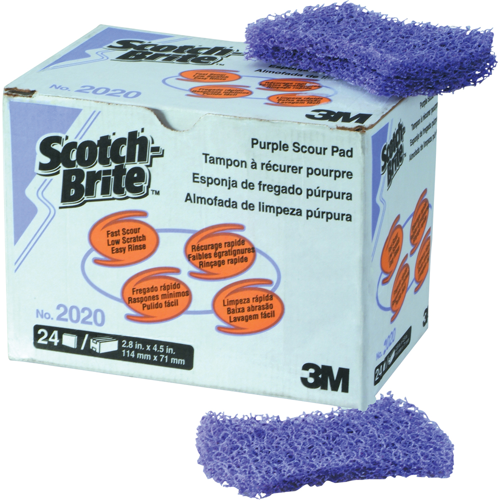 Scotch-Brite 2020 Purple Scouring Pad