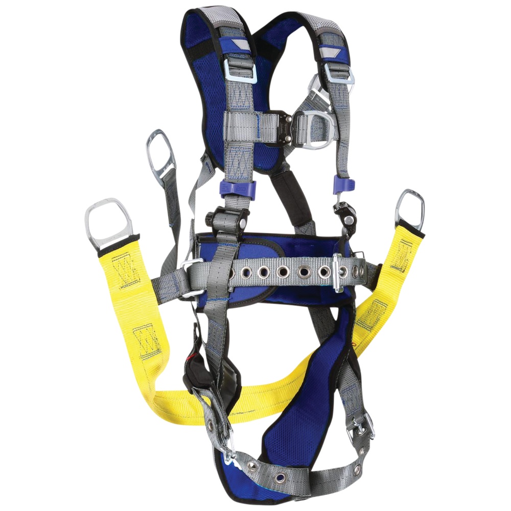 3M™ DBI-SALA® ExoFit™ X200 Comfort Tower Climbing/Suspension Safety Harness with Back D-ring Extension