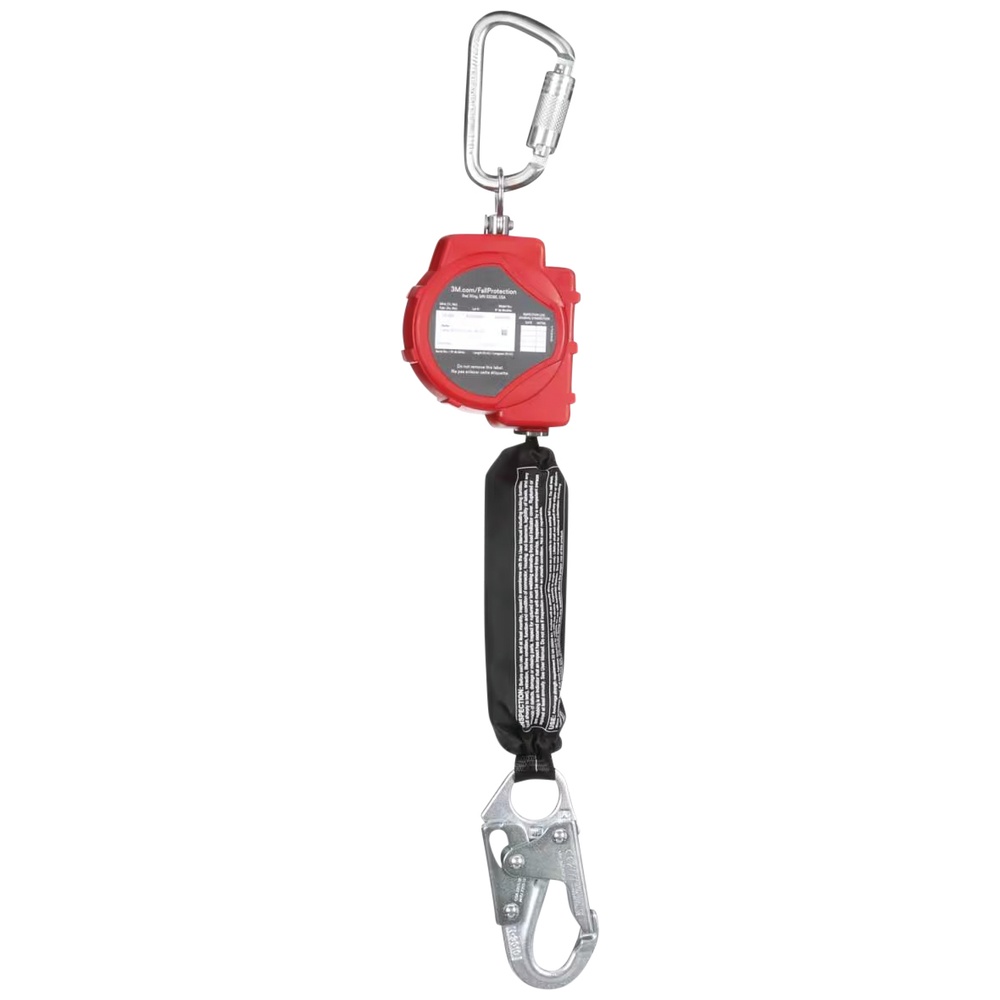 3M™ Protecta® Self-Retracting Lifeline with Carabiner, Steel Snap Hook