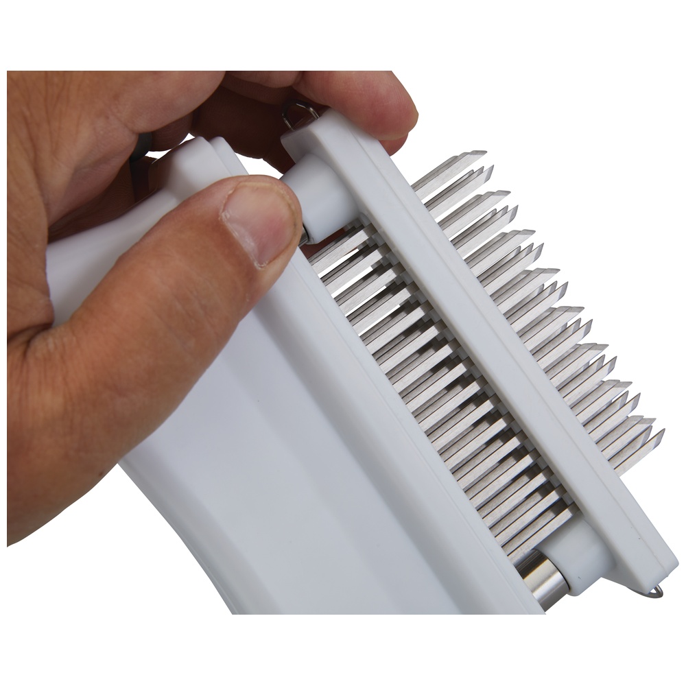 EdgeMaster Three-Row Meat Tenderizer, 48 Blades