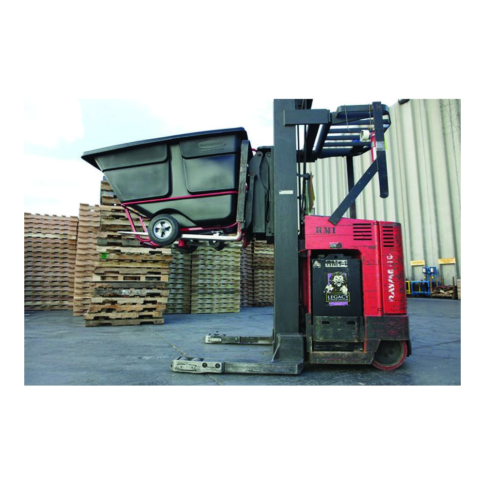 Rubbermaid BRUTE Rotomolded Forkliftable Tilt Truck, Standard Duty