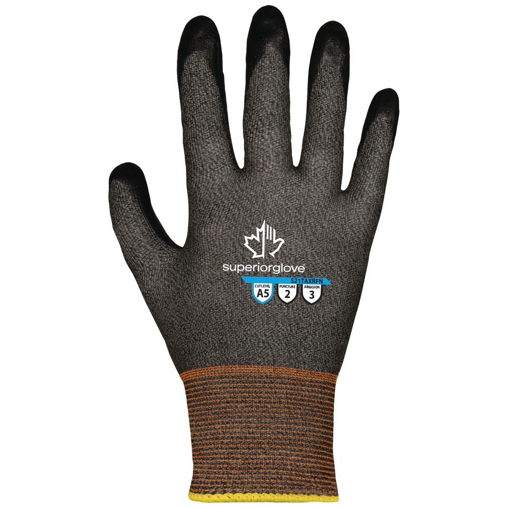 Superior Glove Dexterity Pro™ S21TAXRFN Cut-Resistant Gloves, Black