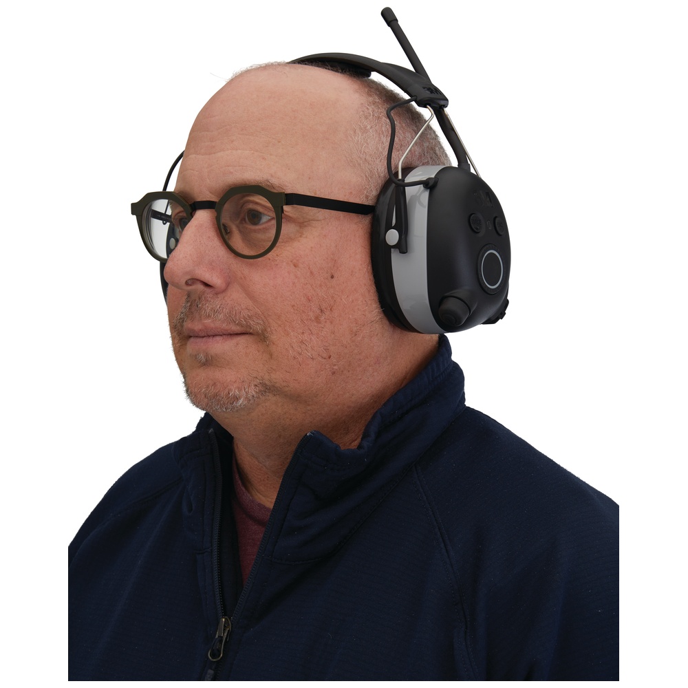 3M™ WorkTunes™ Connect + AM/FM Wireless Hearing Protector with Bluetooth® Technology, NRR 24