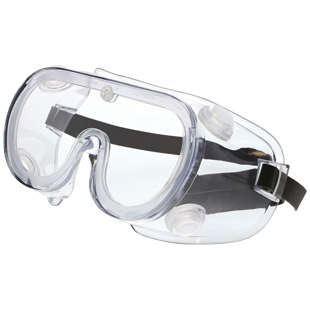 MCR Safety 22 Series Safety Goggles, Indirect Vent, Uncoated Lens