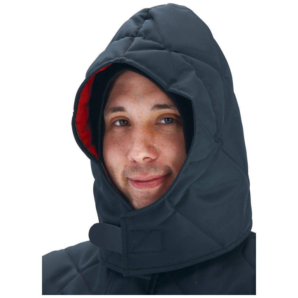 Koldwear Insulated Hood, Velcro® and Drawstring Closure, 11.5oz, Navy