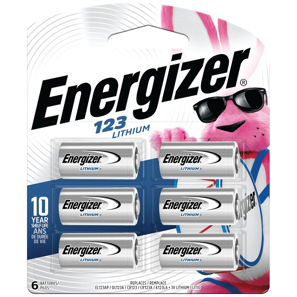 Energizer 123 3V Lithium Photo Battery