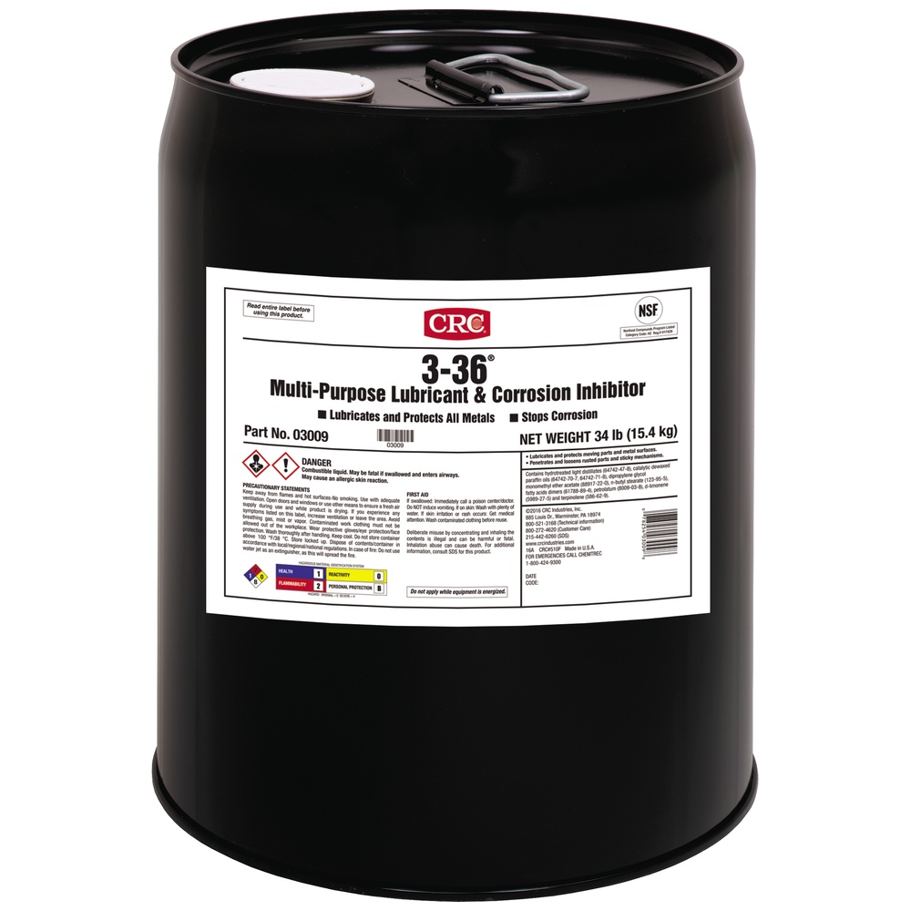 CRC 3-36 Multi-Purp Lubricant & Corrosion Inhibitor
