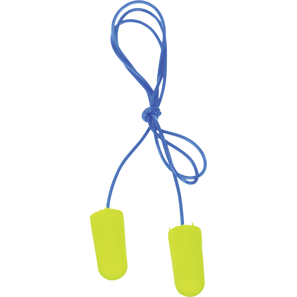 3M™ E-A-Rsoft™ Yellow Neons™ Earplugs, Corded 3M™ E-A-Rsoft™ Yellow Neons™ Earplugs, Corded