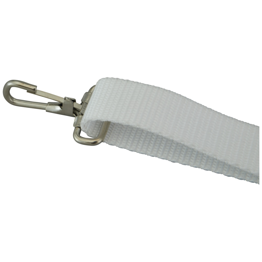 US Mesh®  Replacement Strap, Poly, 1in x 25in, White