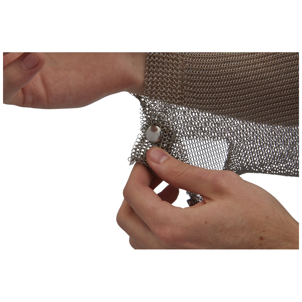 WorkHorse® Titanium Mesh Full Back Tunic with Extended Apron Front, Snap Cuff