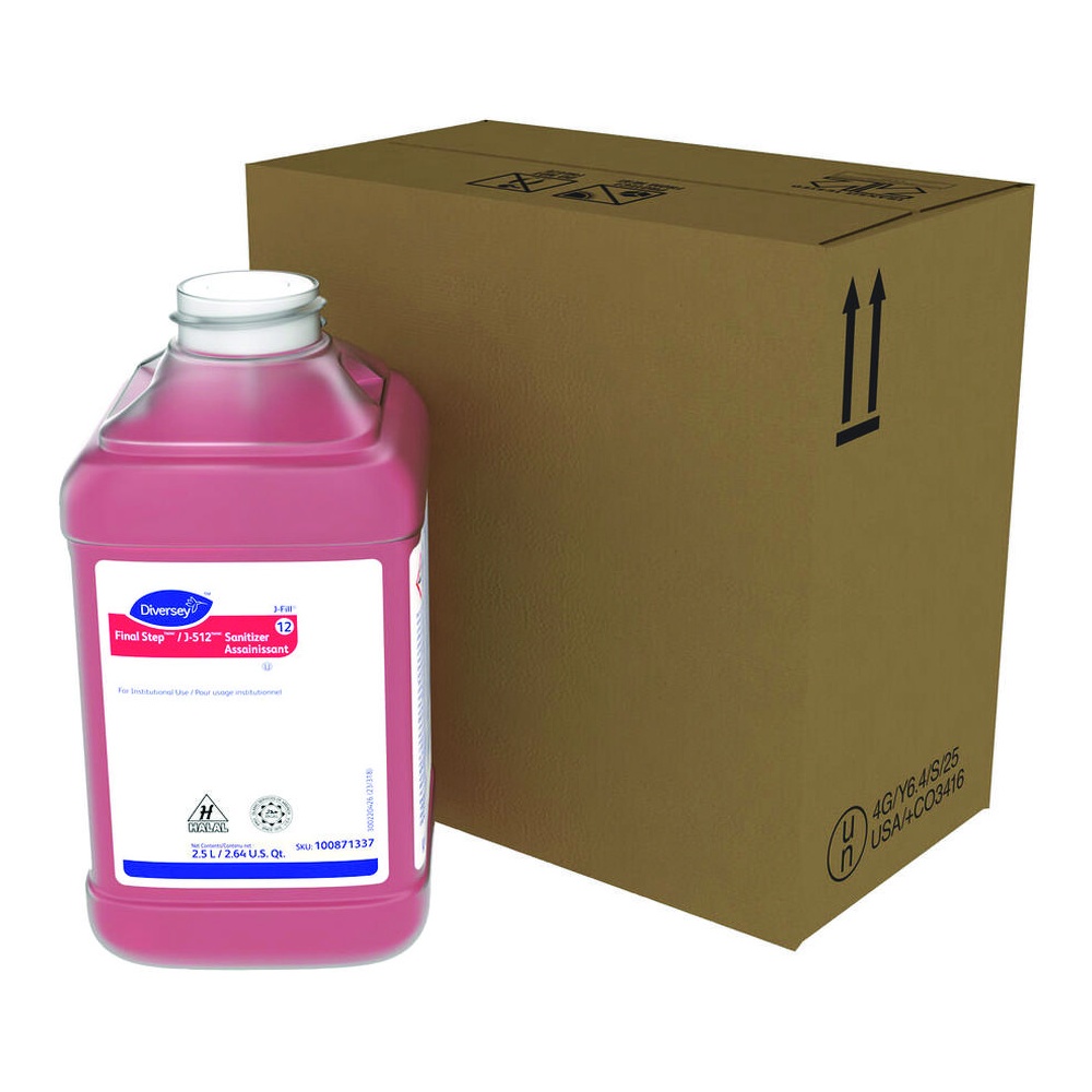 Diversey Final Step J-512 No-Rinse Sanitizer 2.5 L