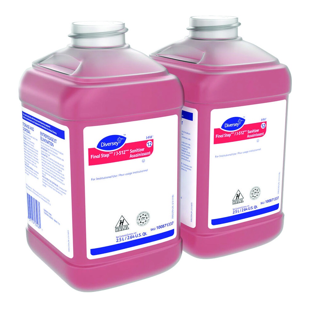 Diversey Final Step J-512 No-Rinse Sanitizer 2.5 L