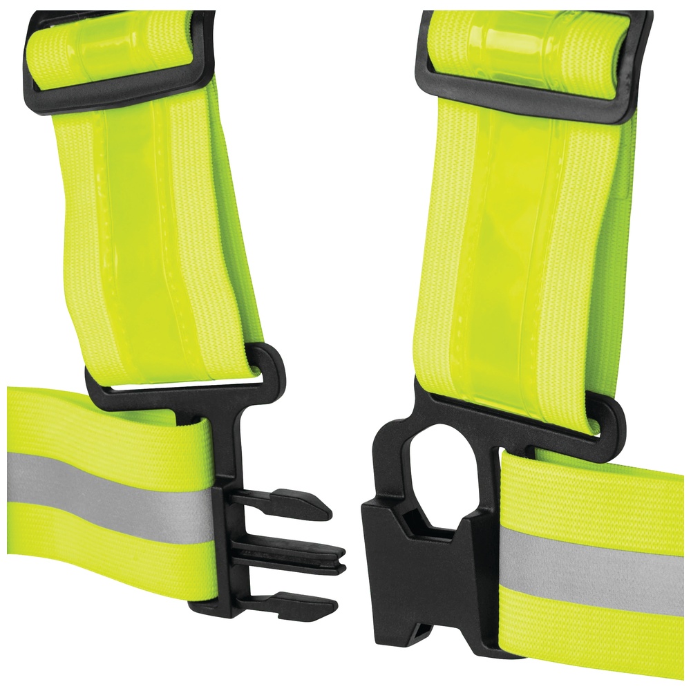 Ironwear Reflective LED Light Safety Sash Belt, Adjustable