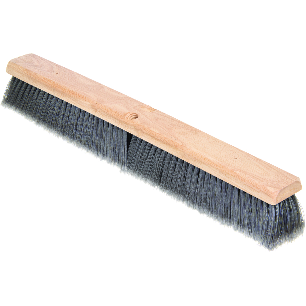 Flagged Bristle Hardwood Push Broom Head 24"