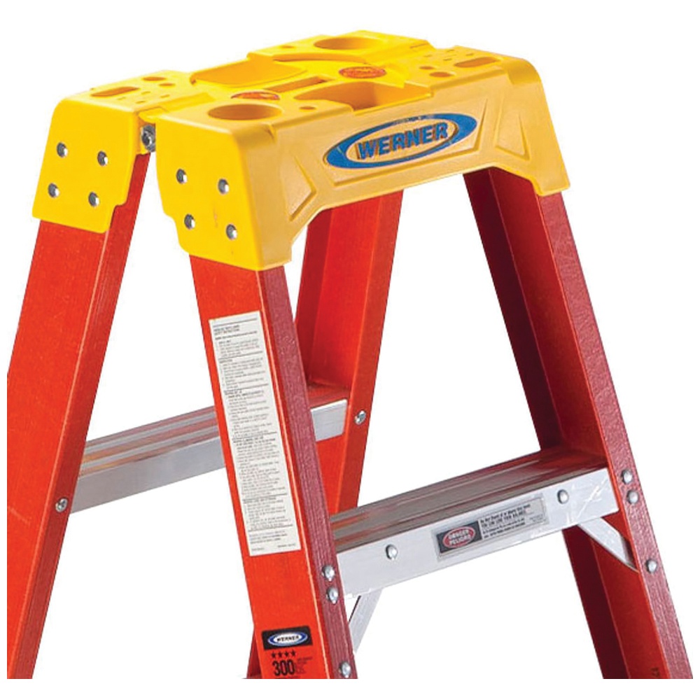 Werner Type IA Fiberglass Twin Ladder