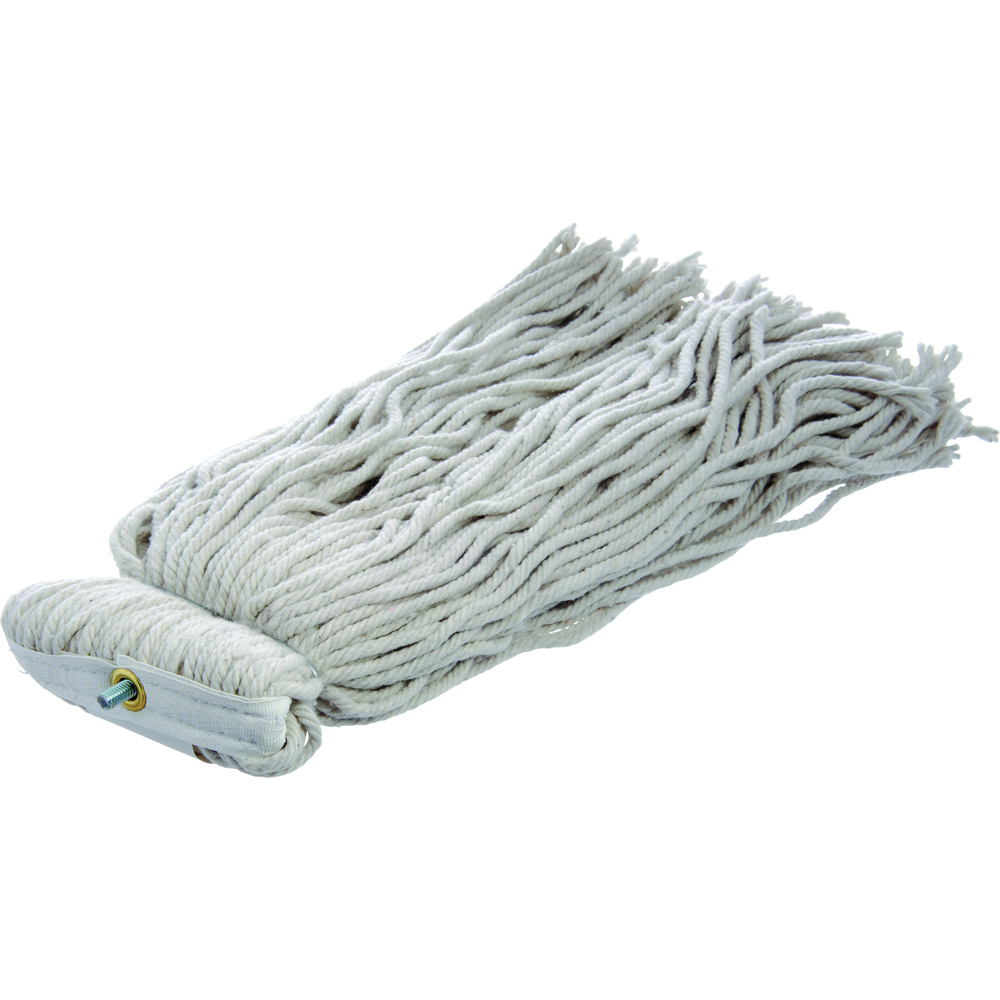 Flo-Pac® Kwik-On™ Screw Top Mop, Cotton #24