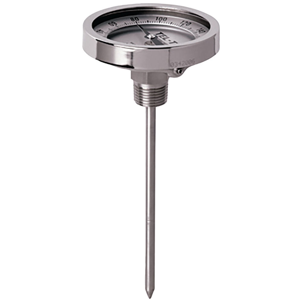 Tel-Tru Dial Thermometer 3in Dial 9in Stem, -50-50°C
