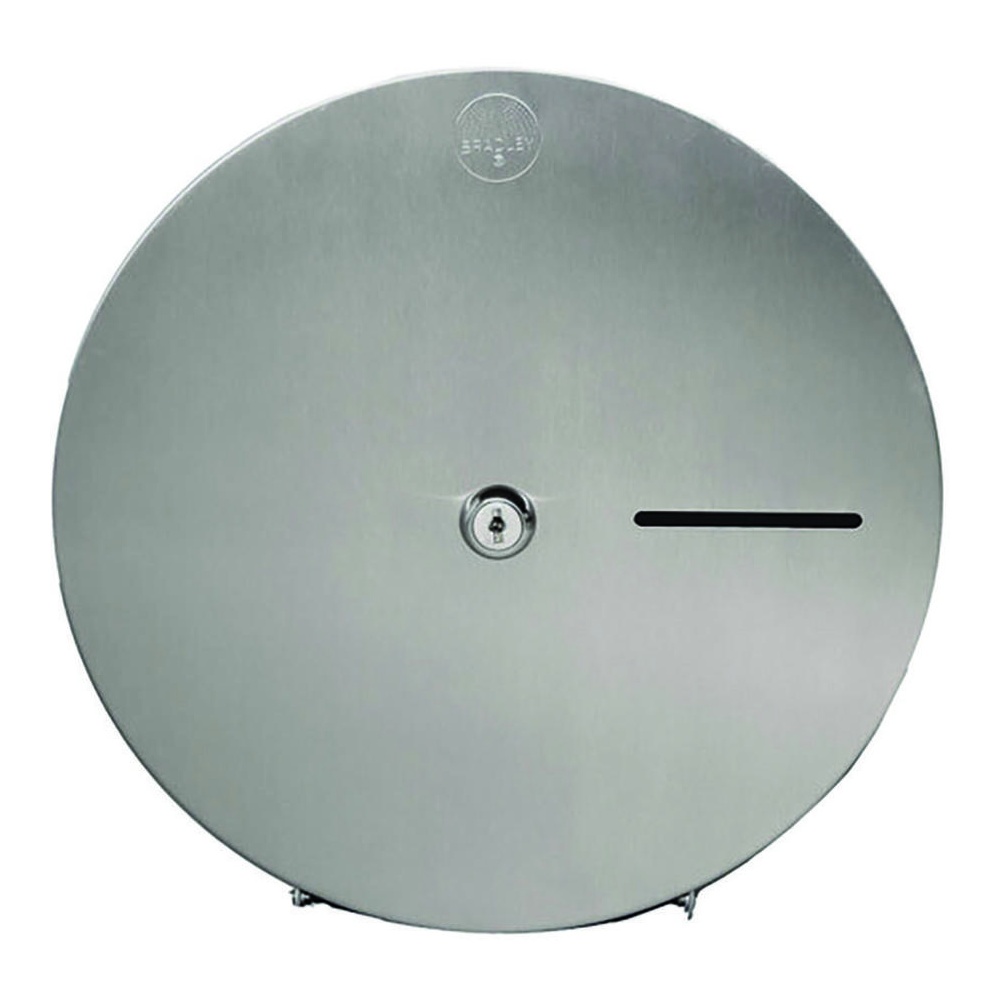 Bradley Single Jumbo Roll Toilet Paper Dispenser
